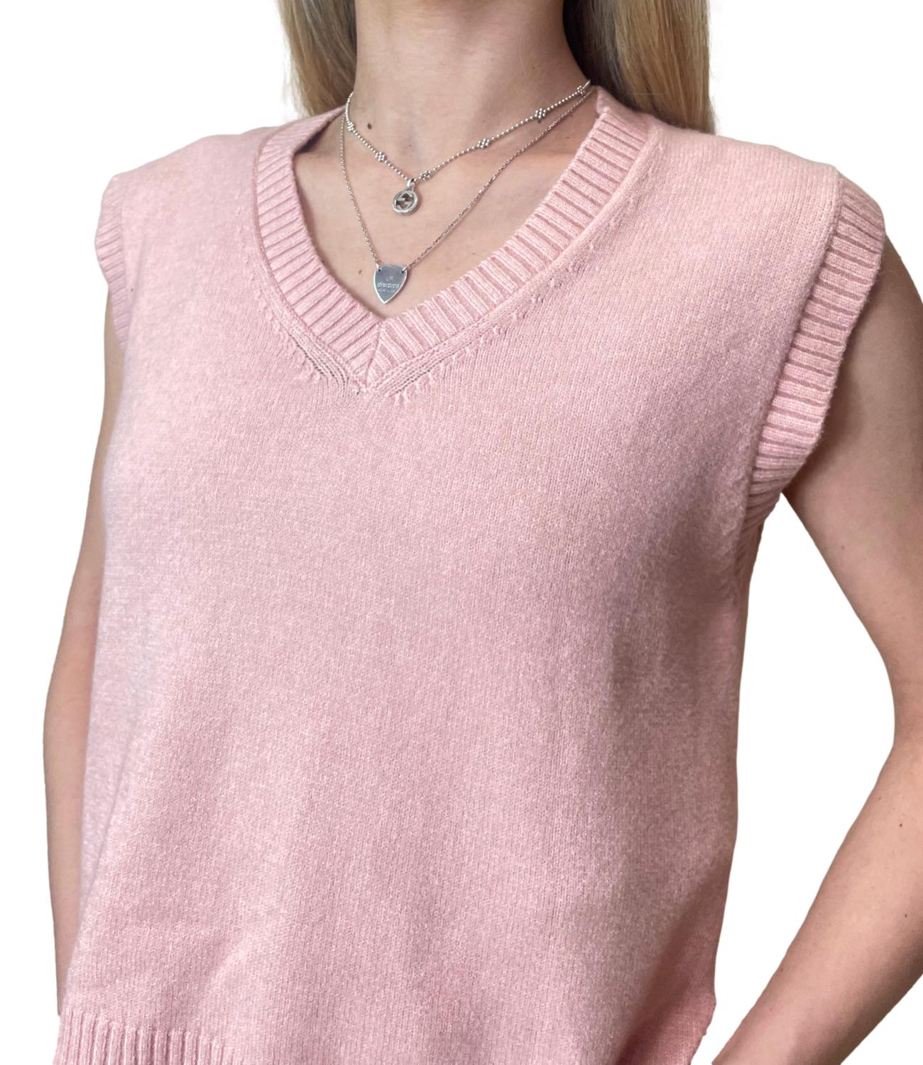 Studio It Gilet Rosa Donna