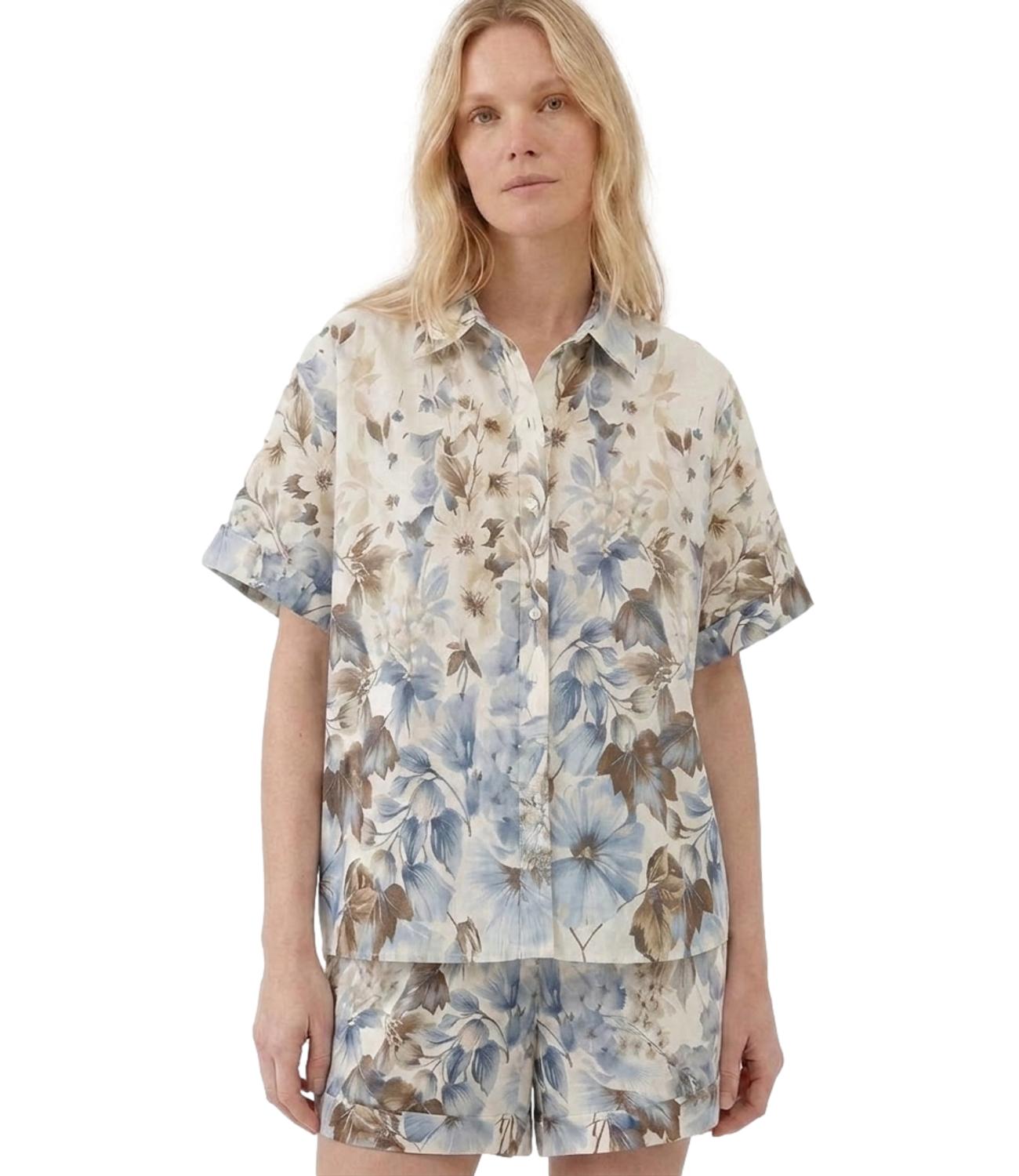 Camicia Studio it 26107 Donna - Celeste