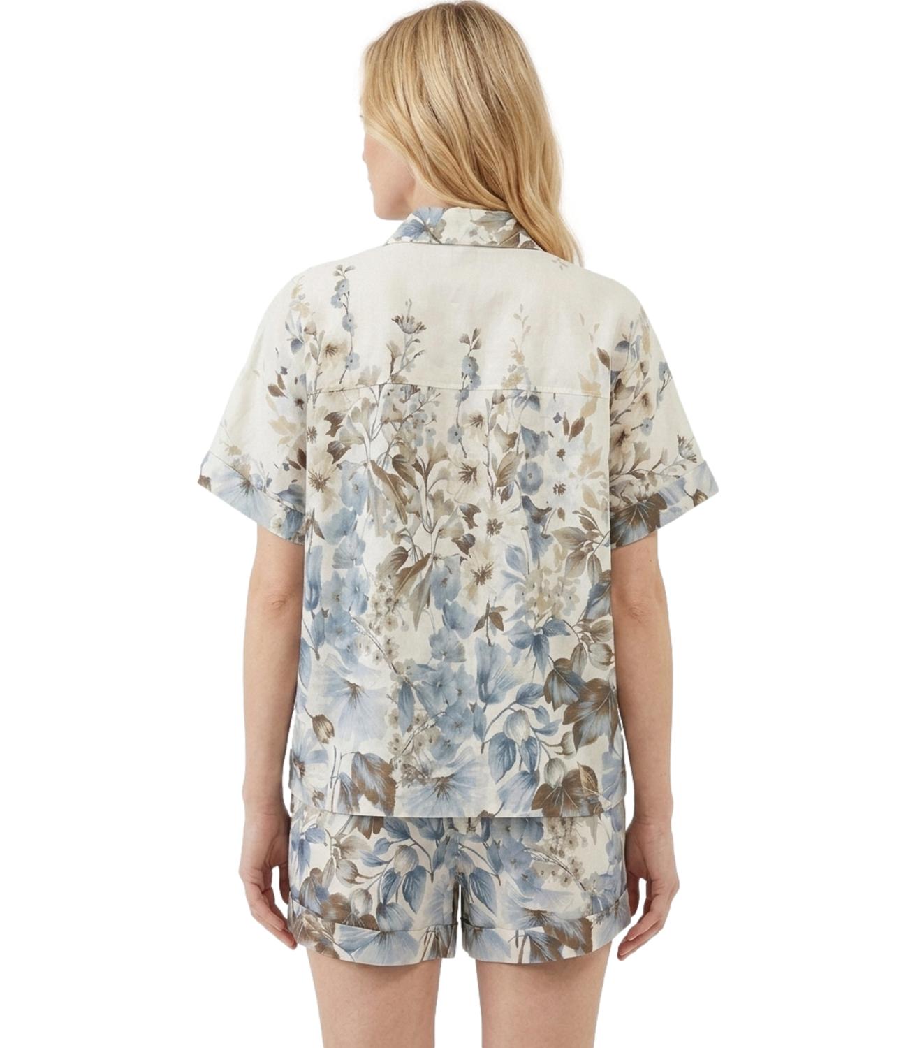 Camicia Studio it 26107 Donna - Celeste