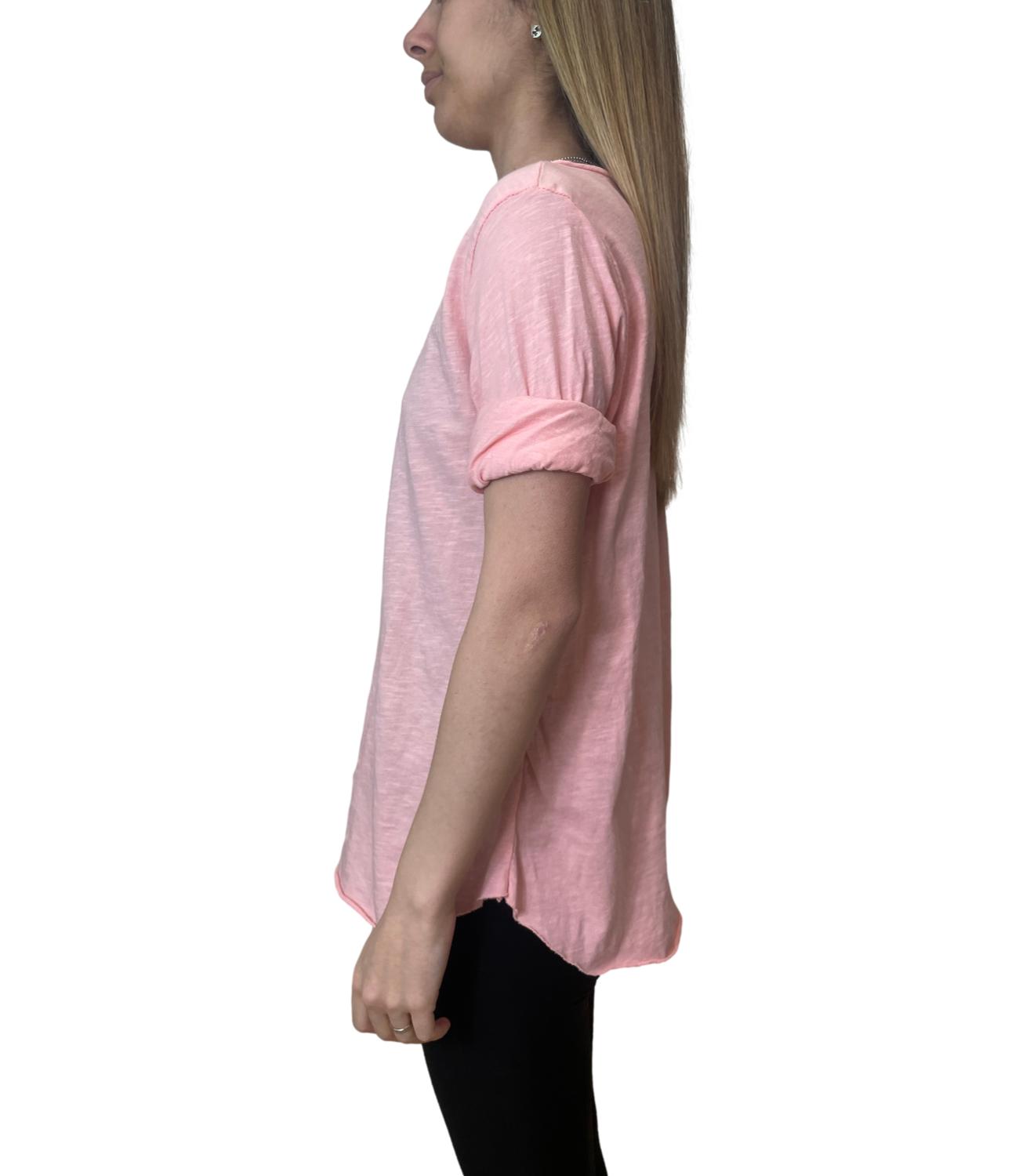 Studio It Maglia Girocollo Rosa Donna