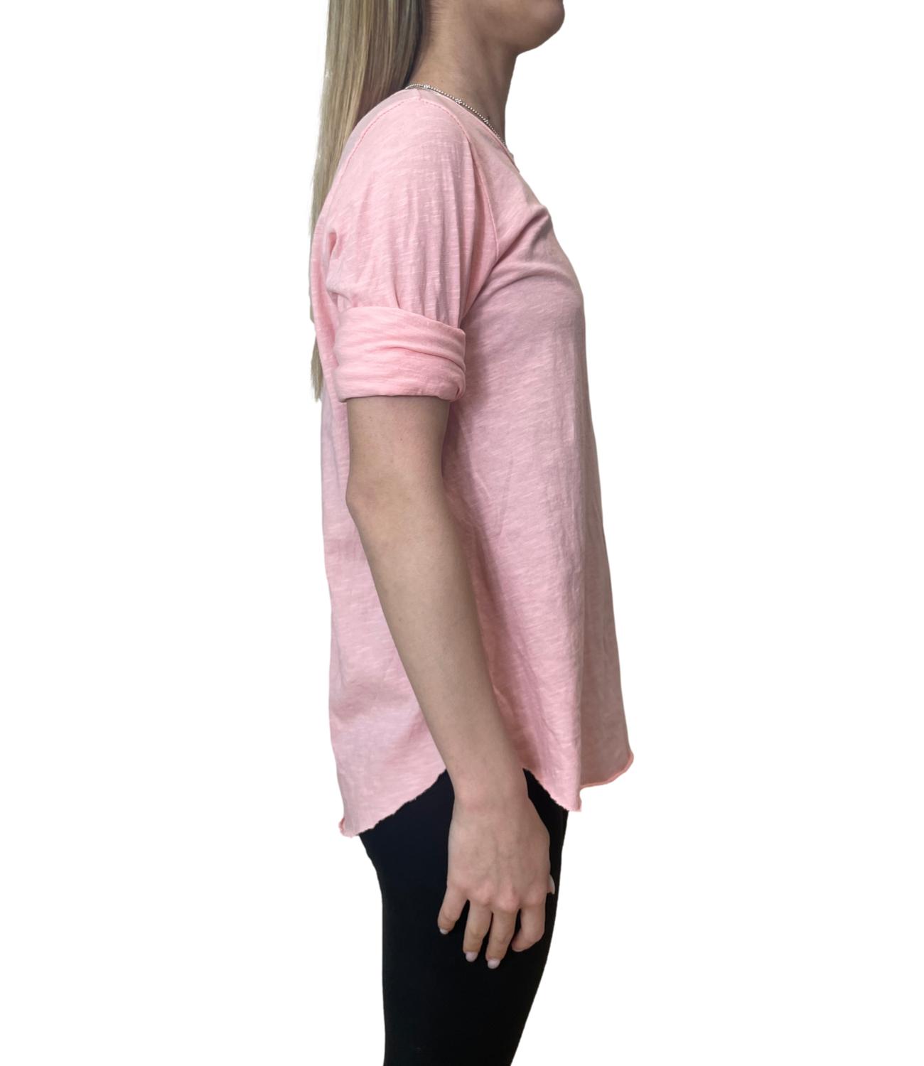 Studio It Maglia Girocollo Rosa Donna
