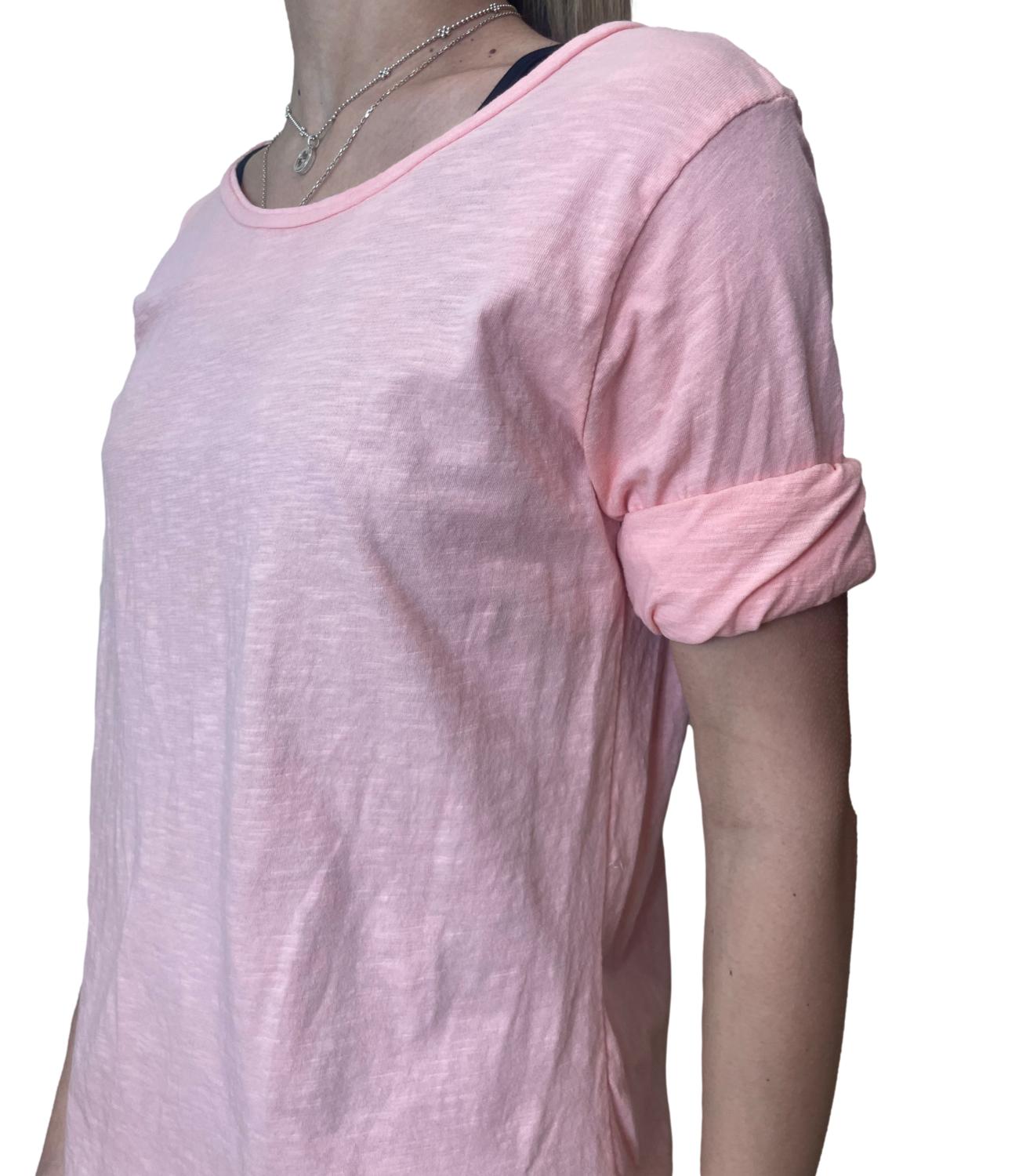 Studio It Maglia Girocollo Rosa Donna