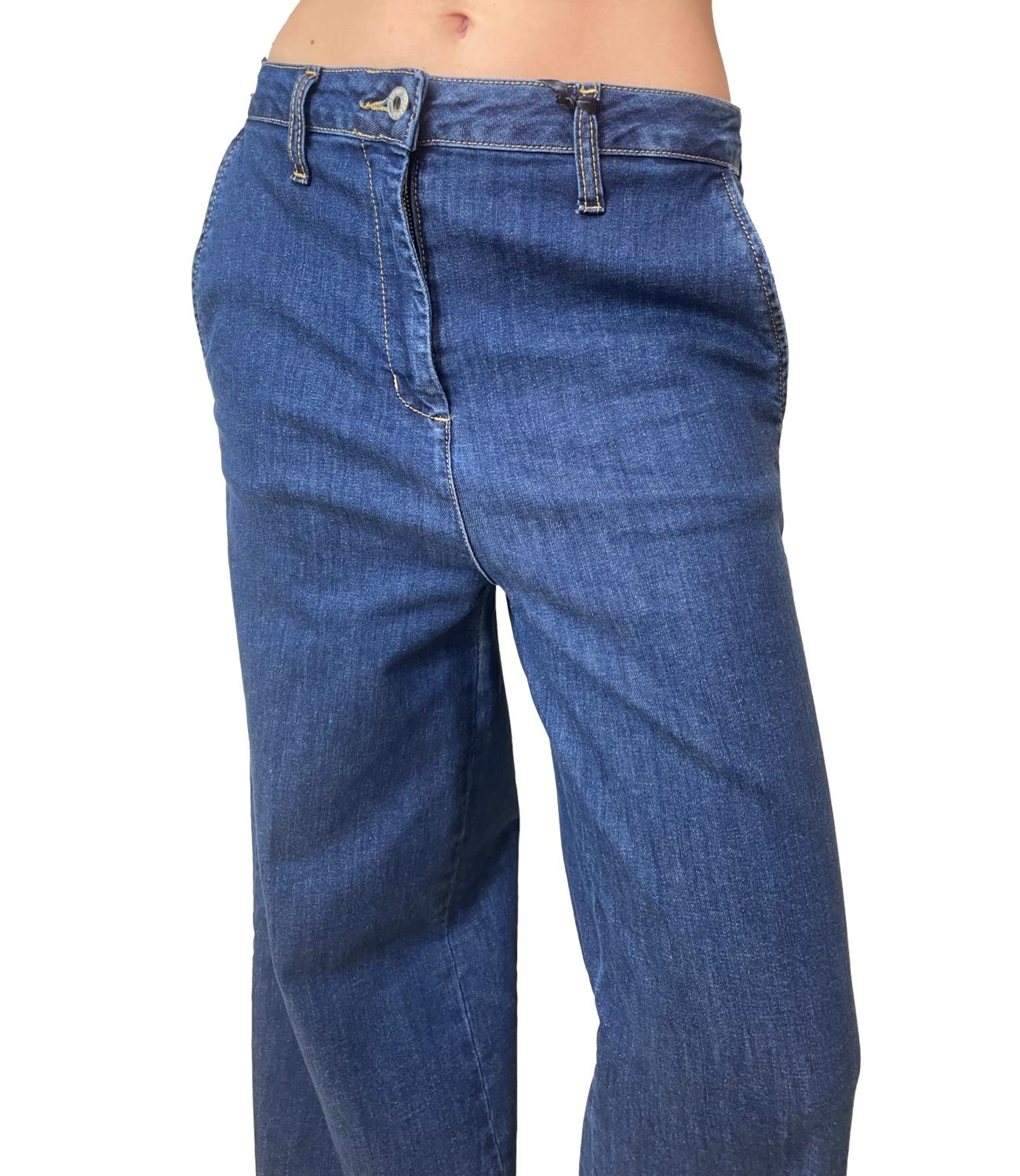 Studio It Jeans Palazzo Blu Donna