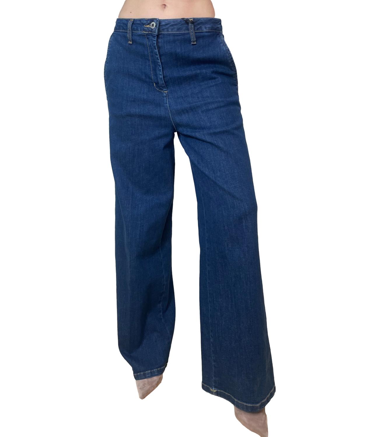 Studio It Jeans Palazzo Blu Donna
