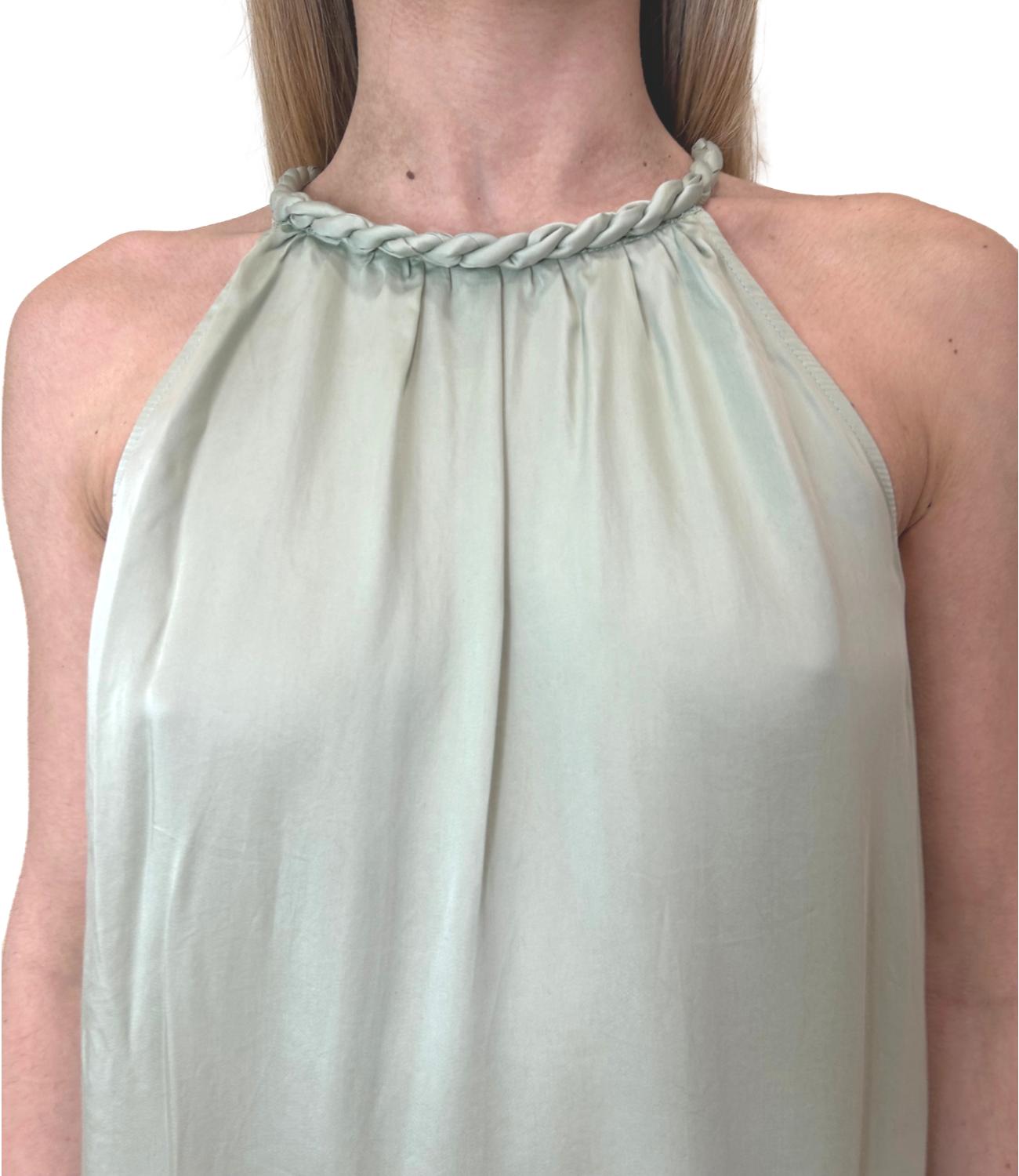 Marella Monochrome canotta Mlmorata verde donna