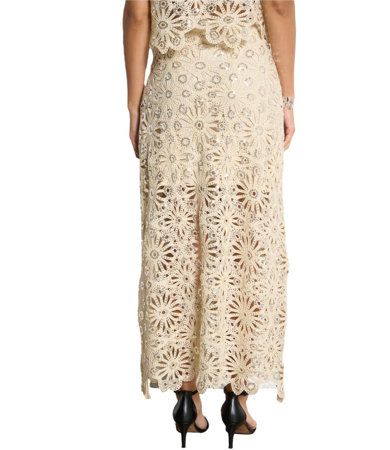 Suncoo Gonna Fanny Beige Donna