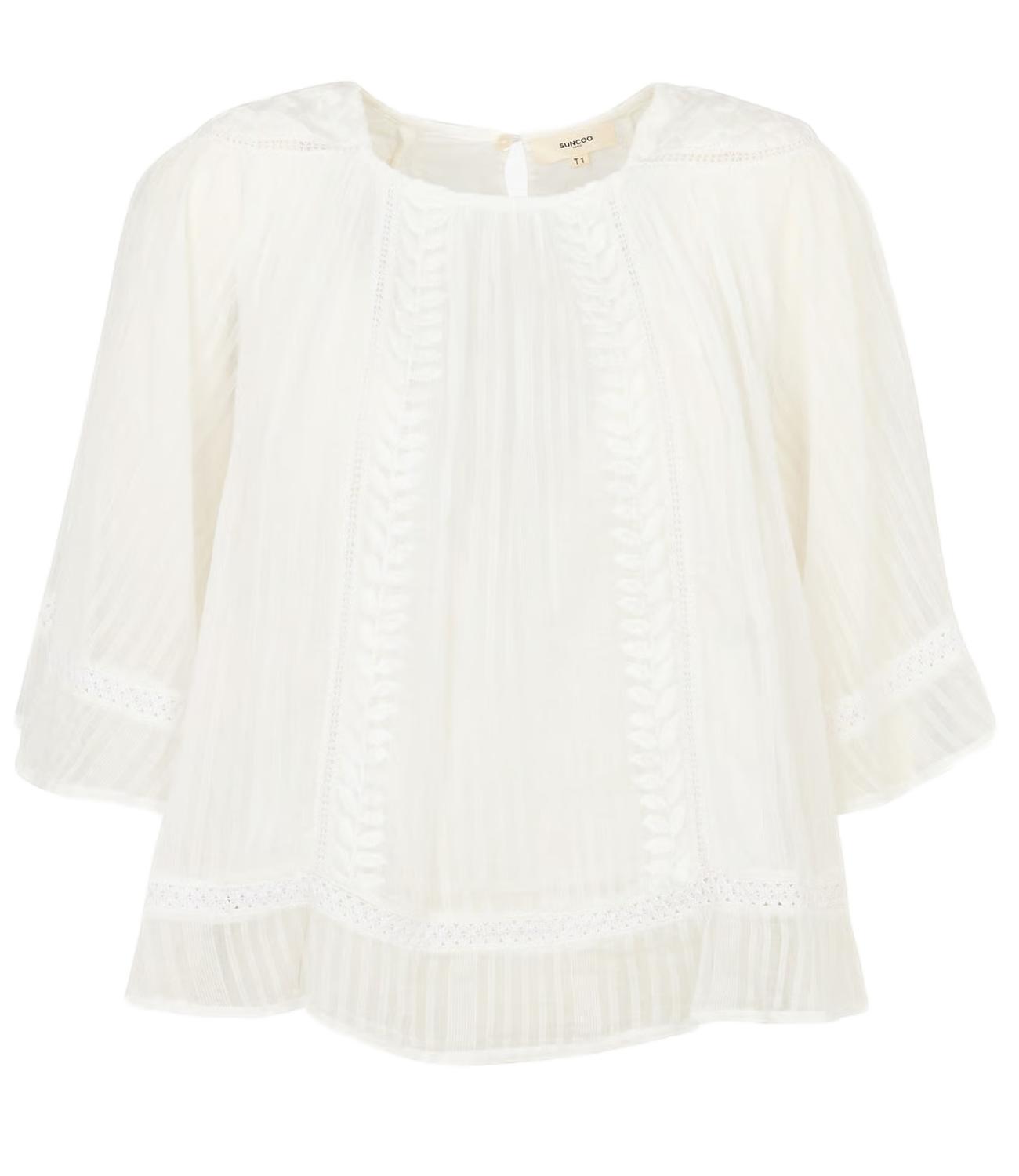 Suncoo Blusa LAURYN Bianco Donna