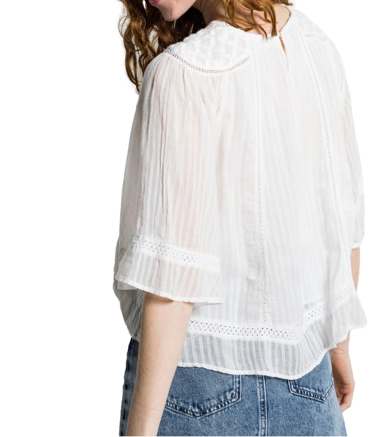 Suncoo Blusa LAURYN Bianco Donna