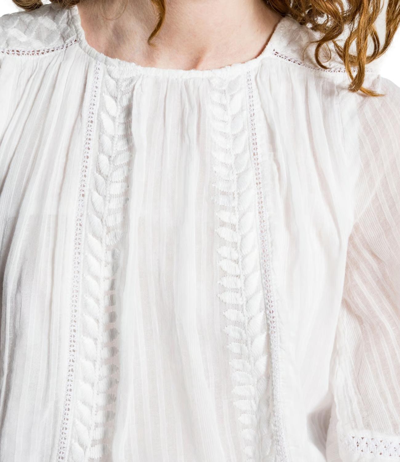 Suncoo Blusa LAURYN Bianco Donna