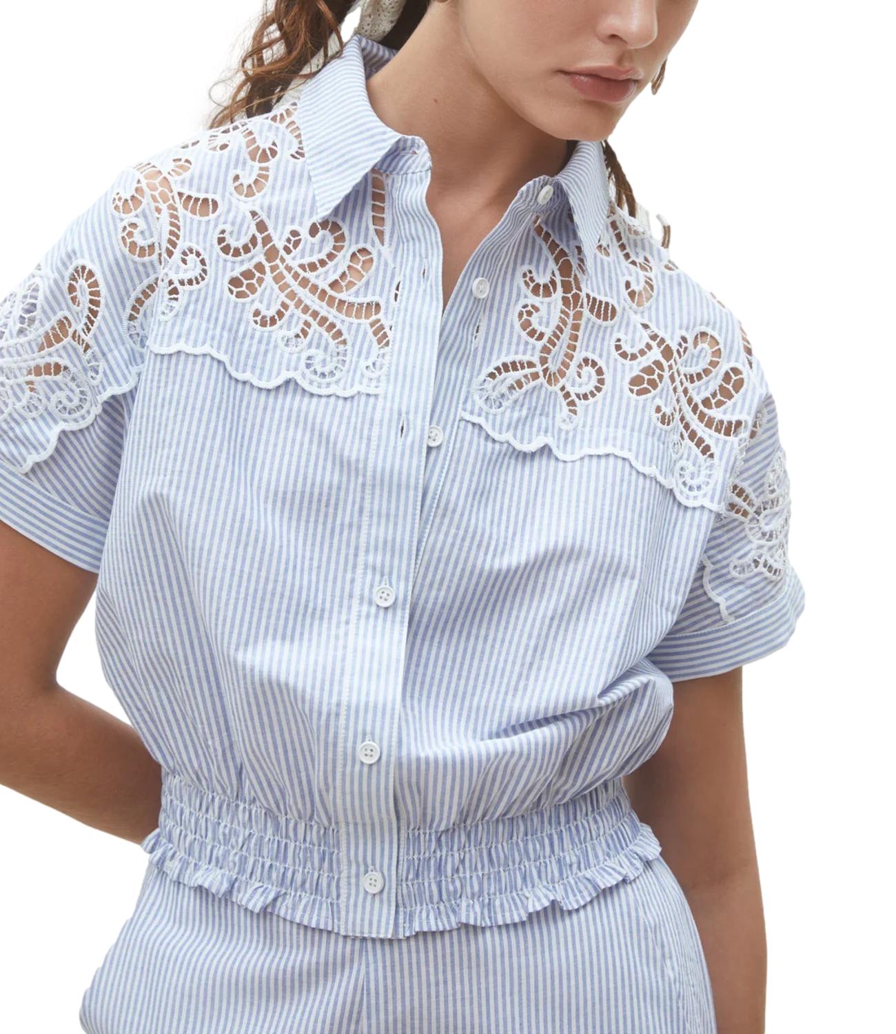 Suncoo Camicia LOLITA Bleu Donna