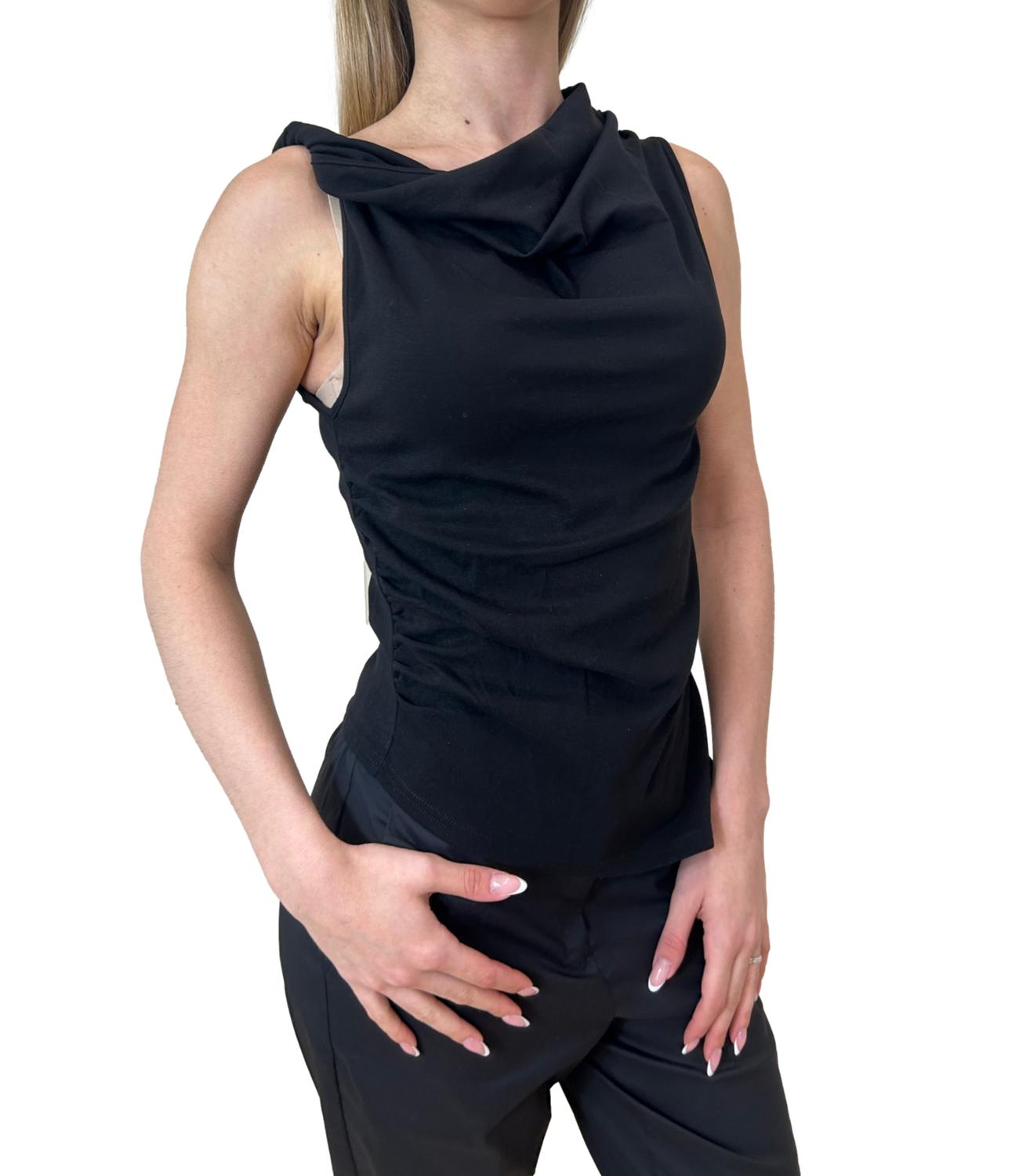Marella Monochrome canotta Mlmorata verde donna