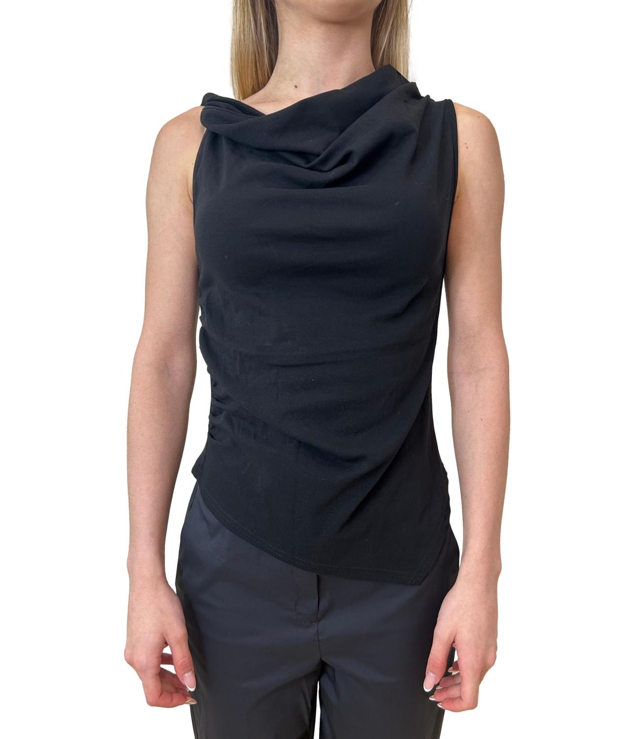 Marella Monochrome canotta Mlmorata verde donna