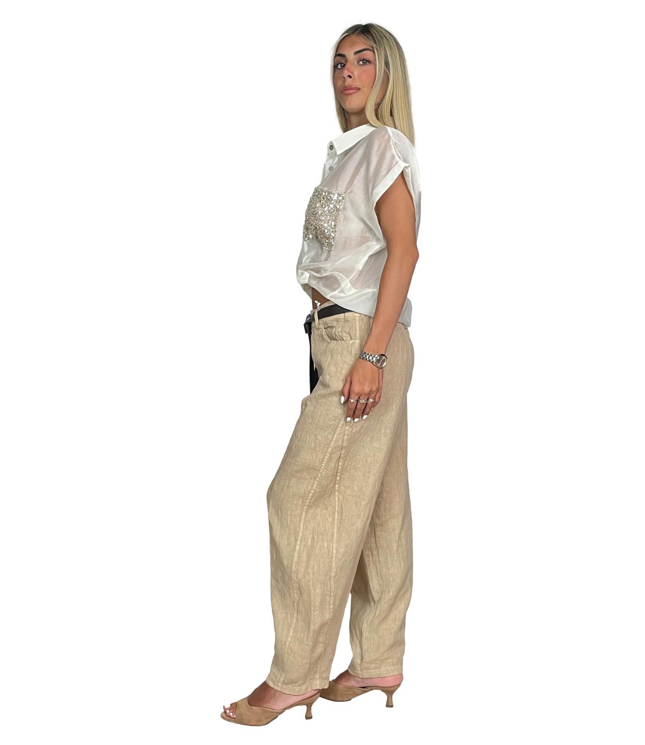 Pantalone Susy Mix 12402 Donna - Safari