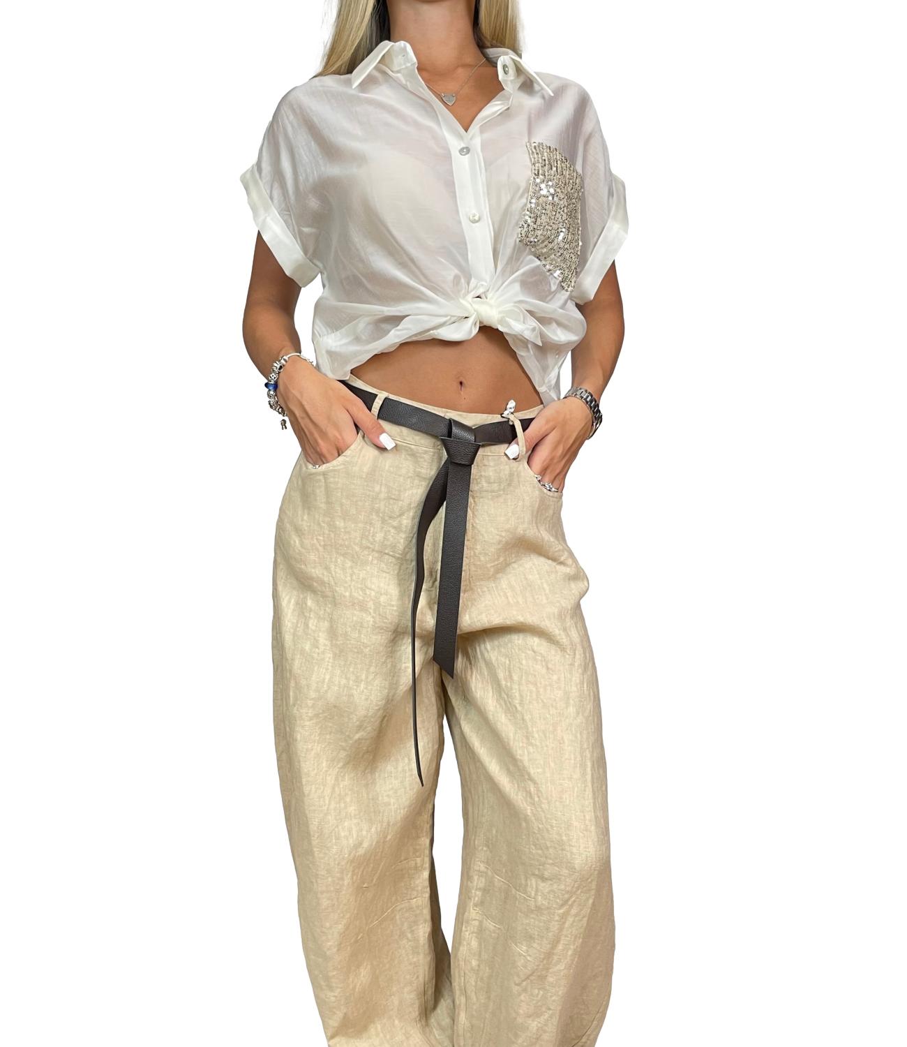 Pantalone Susy Mix 12402 Donna - Safari
