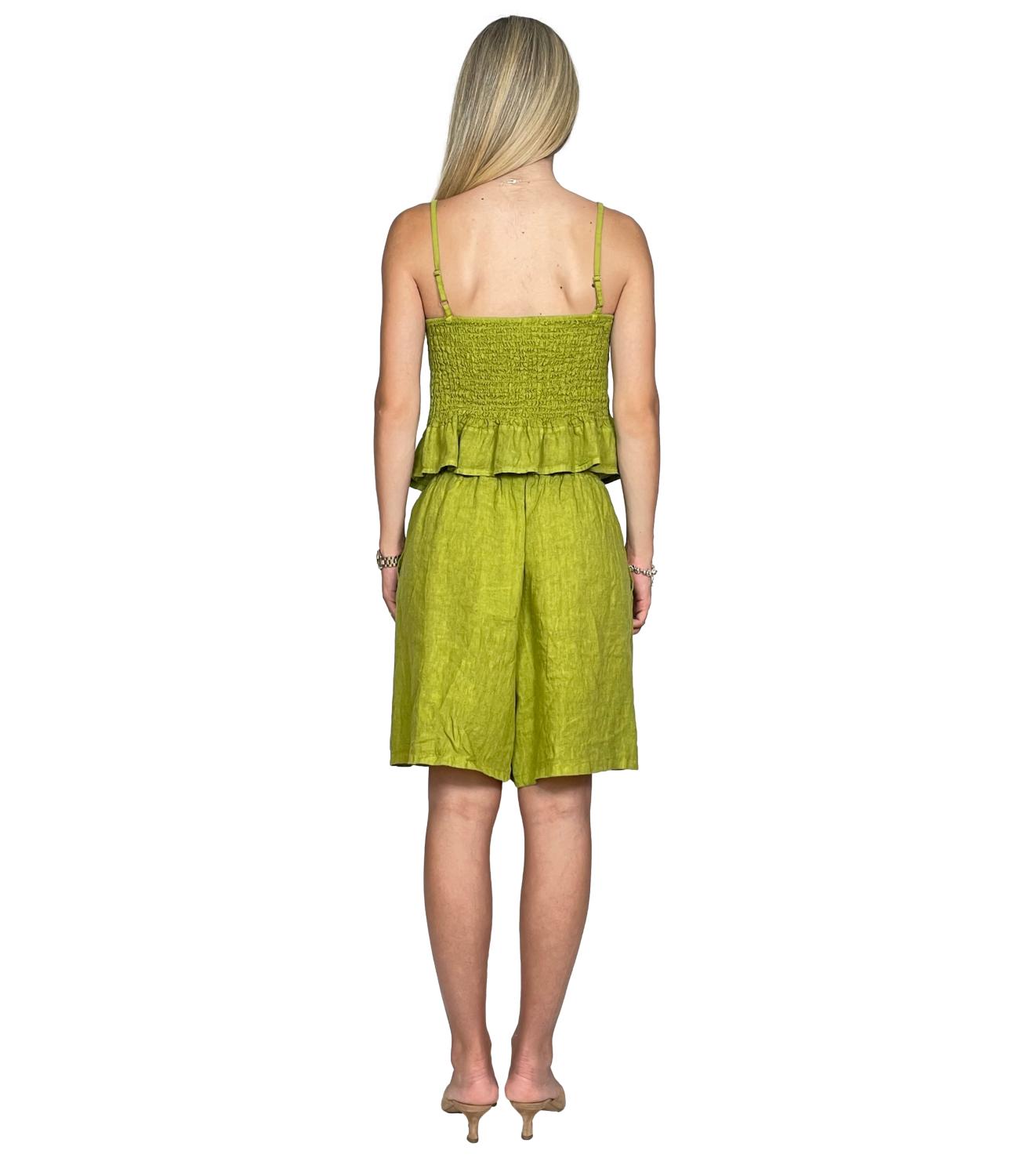 Bermuda Susy Mix 12409 Donna - Verde Oliva