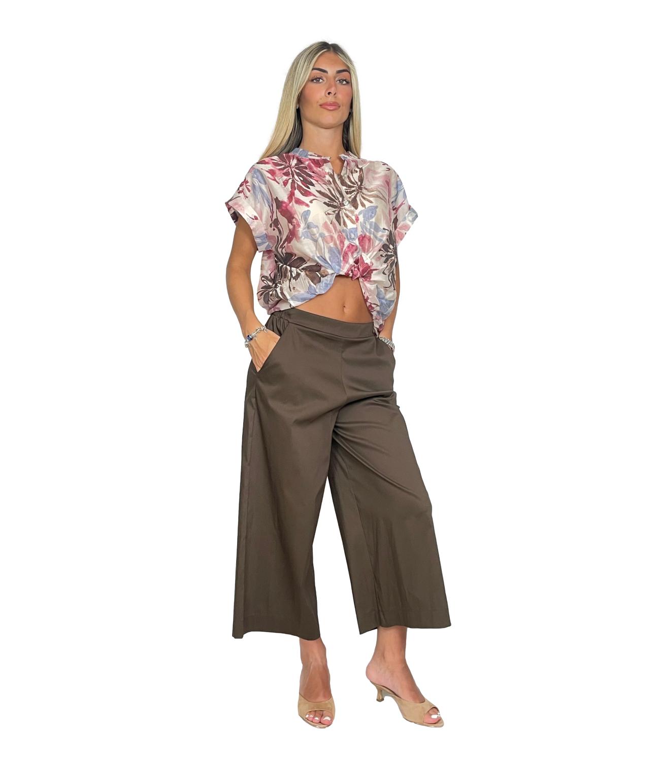 Camicia Susy Mix 262457N1 Donna - Vino