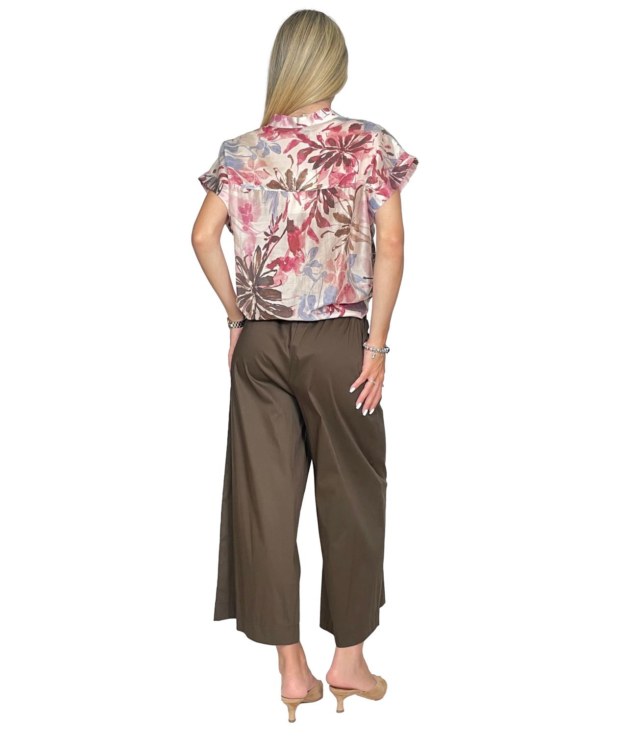 Camicia Susy Mix 262457N1 Donna - Vino