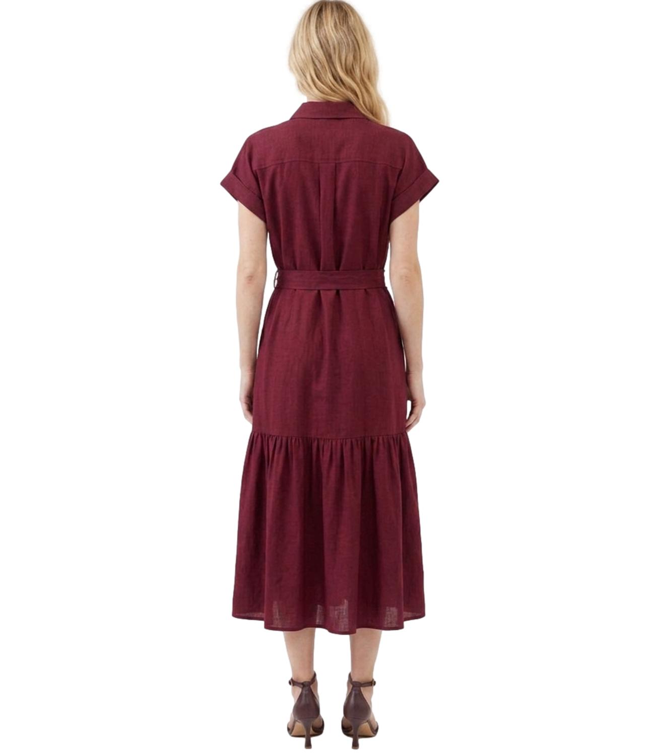 Abito Susy Mix 26268U Donna - Rosso India