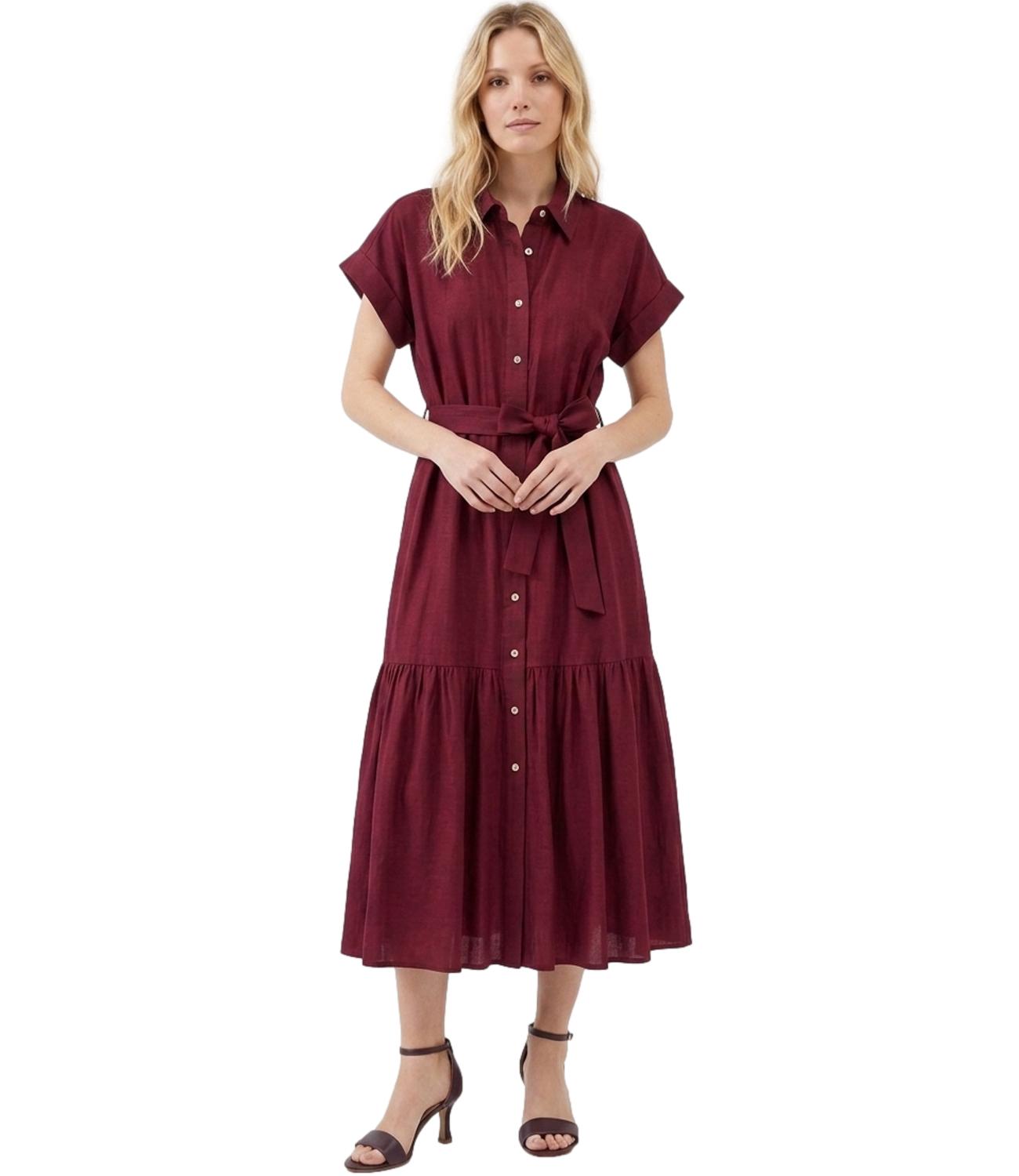 Abito Susy Mix 26268U Donna - Rosso India