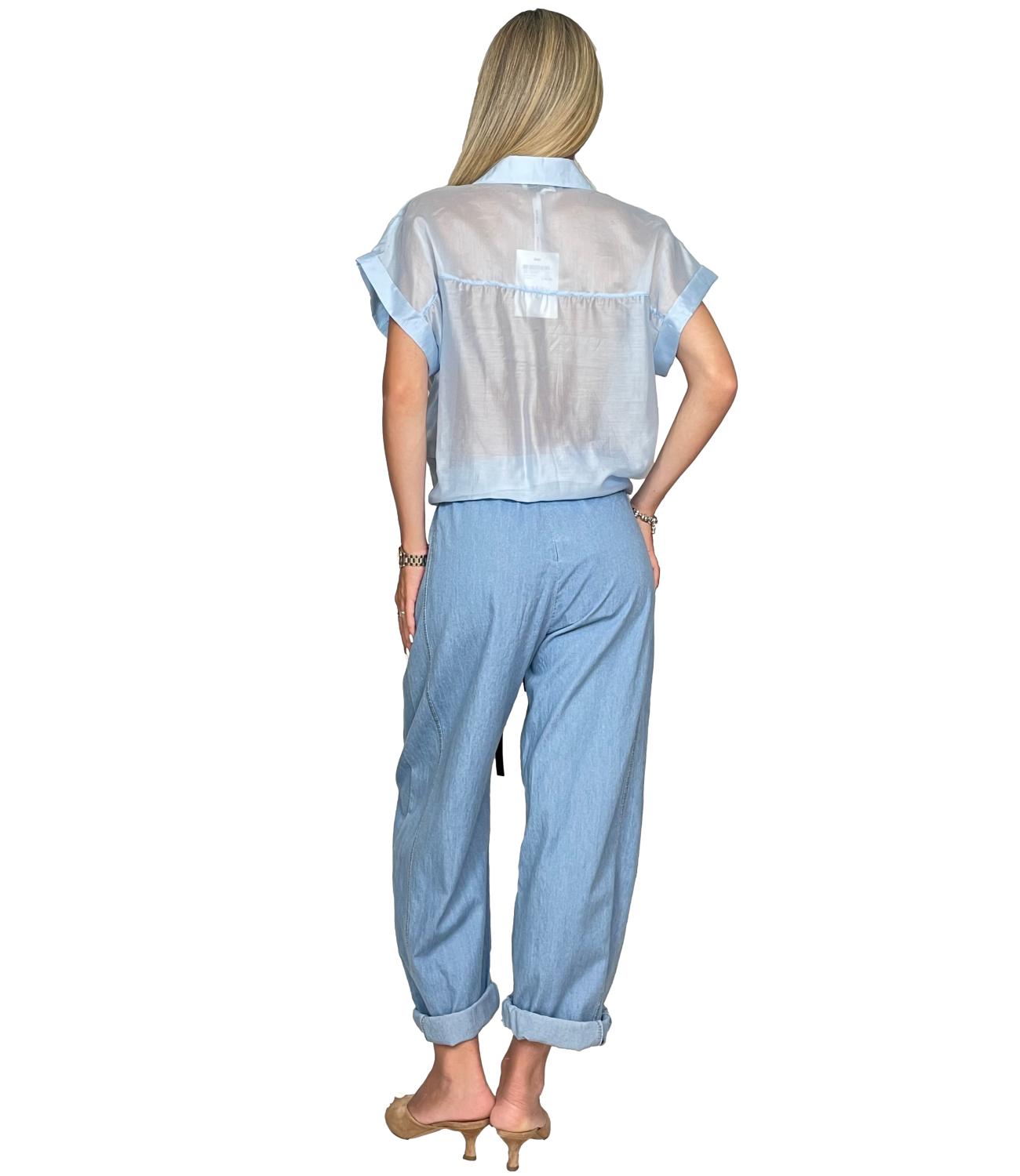 Camicia Susy Mix 26321 Donna - Celeste