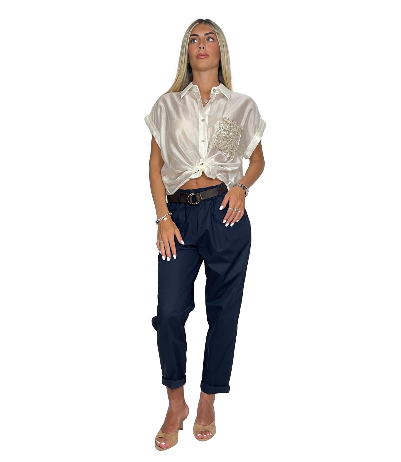Camicia Susy Mix 26321 Donna - Latte