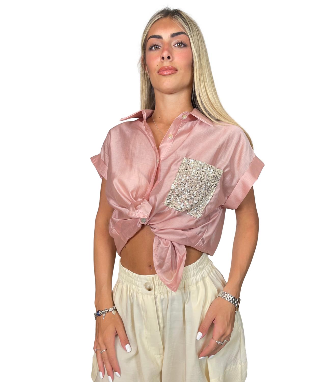 Camicia Susy Mix 26321 Donna - Rosa Cipria