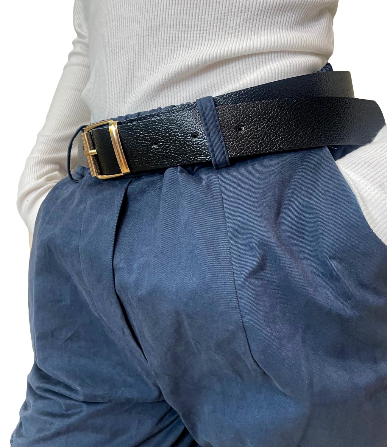 Susy Mix Pantalone C/Tasconi Blu Donna