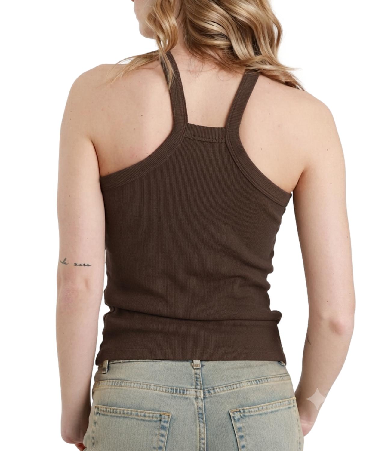 Canotta Susy Mix 2719 Donna - Cioccolato