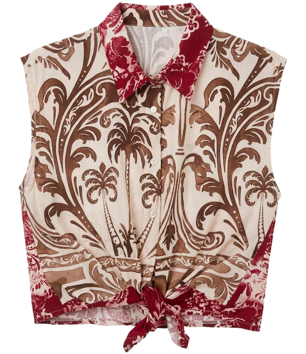 Camicia Susy Mix 283265B Donna - Beige