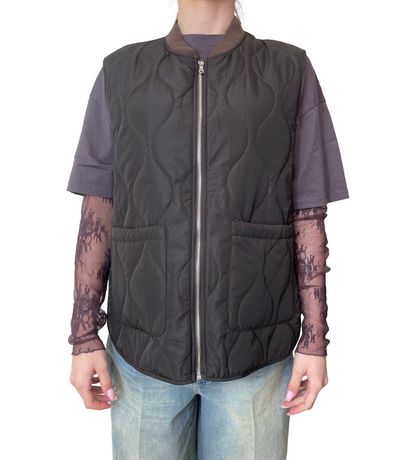 Susy Mix Gilet Moro Donna