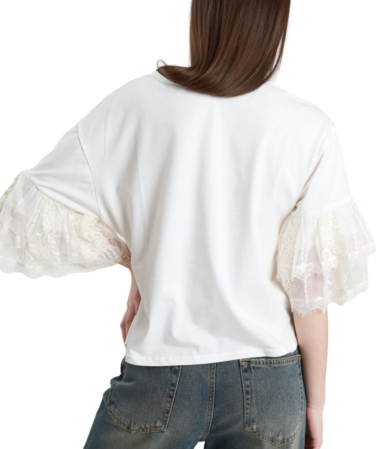T-Shirt Susy Mix 562751 Donna - Panna