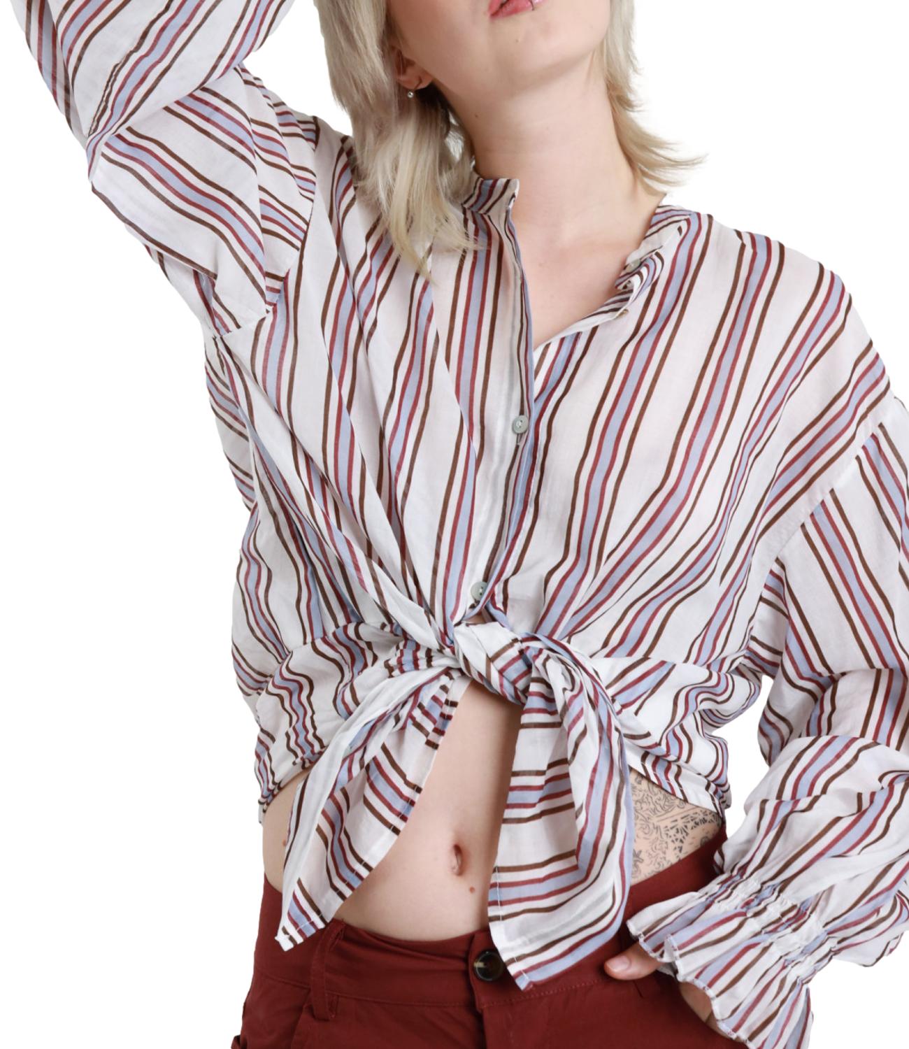 Camicia Susy Mix 60425C Donna - Latte