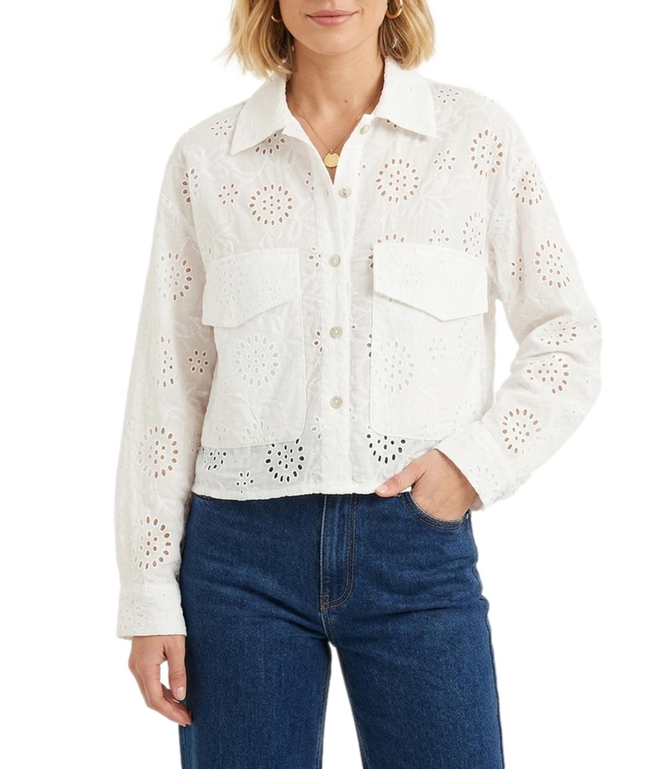 Giacca Susy Mix 60617C Donna - Latte