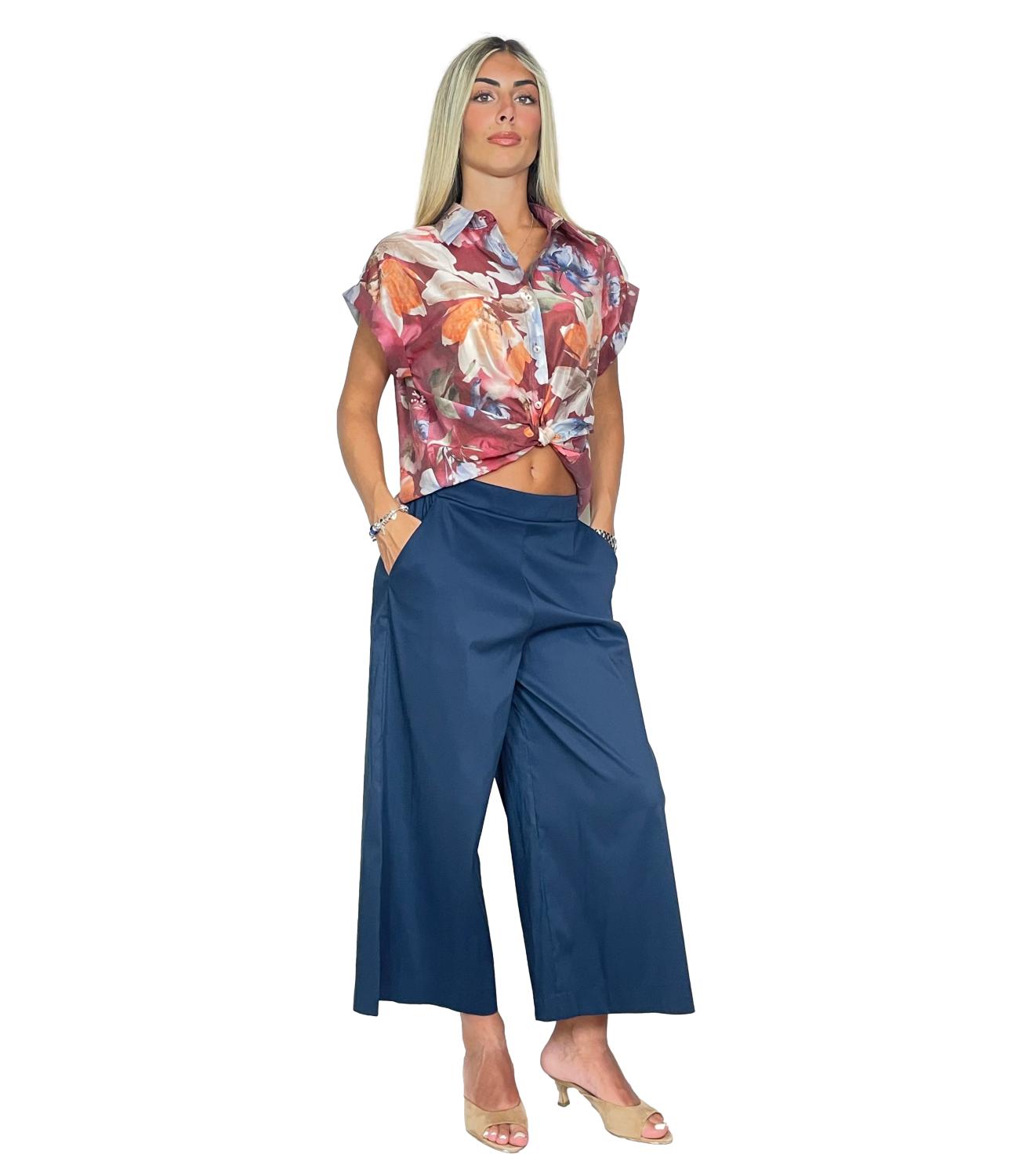Pantalone Susy Mix B05195 Donna - Blu Navy