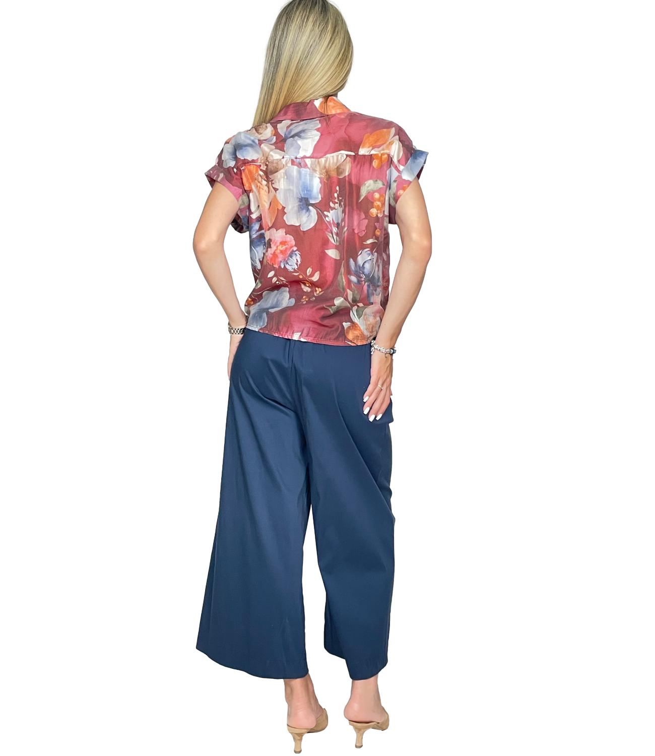 Pantalone Susy Mix B05195 Donna - Blu Navy