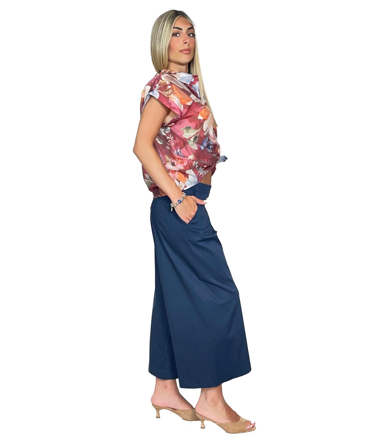 Pantalone Susy Mix B05195 Donna - Blu Navy