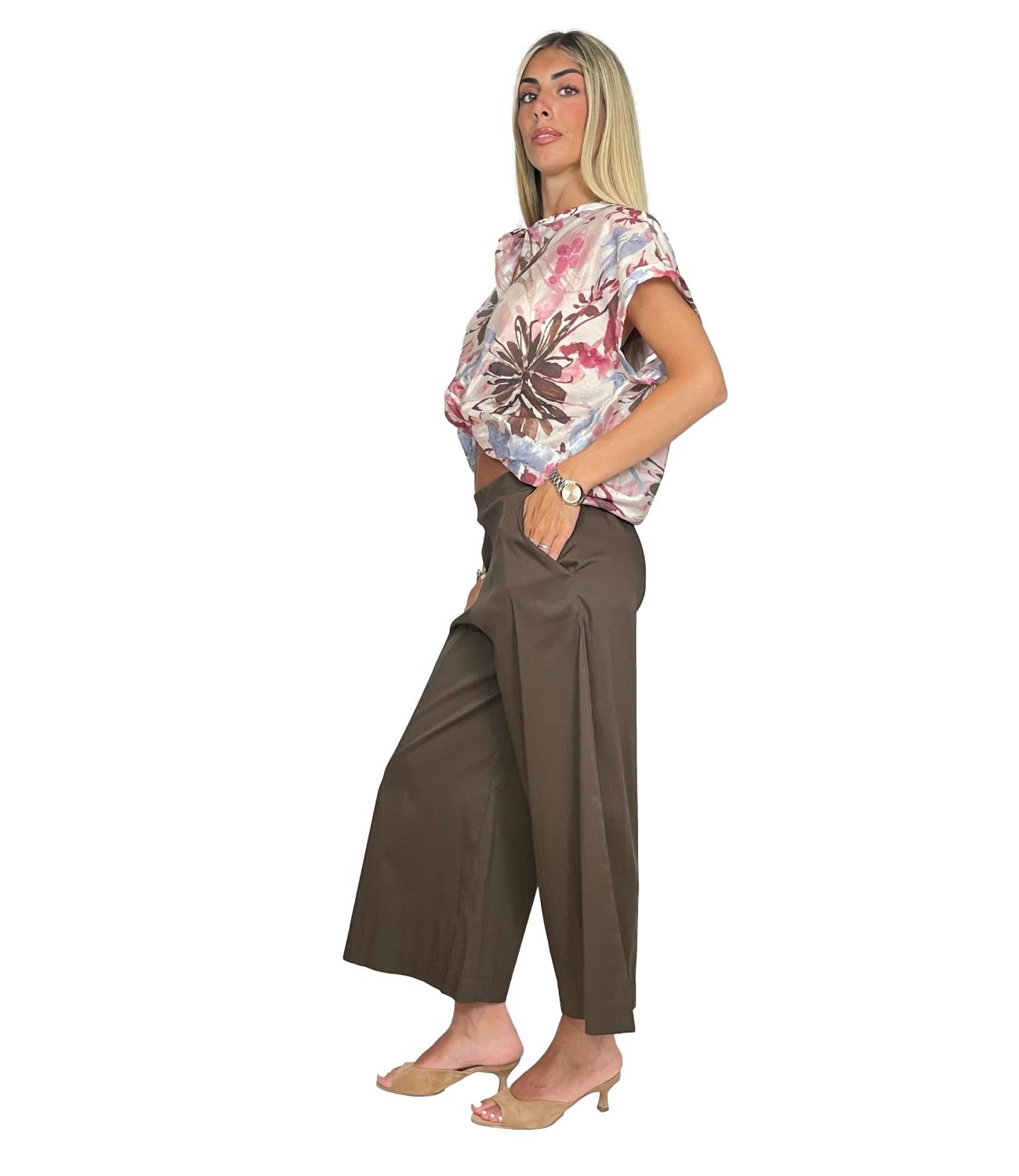 Pantalone Susy Mix B05195 Donna - Moro