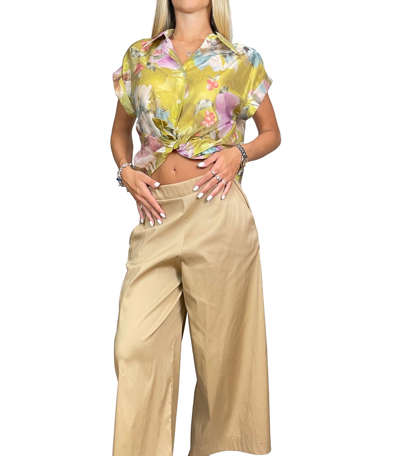 Pantalone Susy Mix B05195 Donna - Safari
