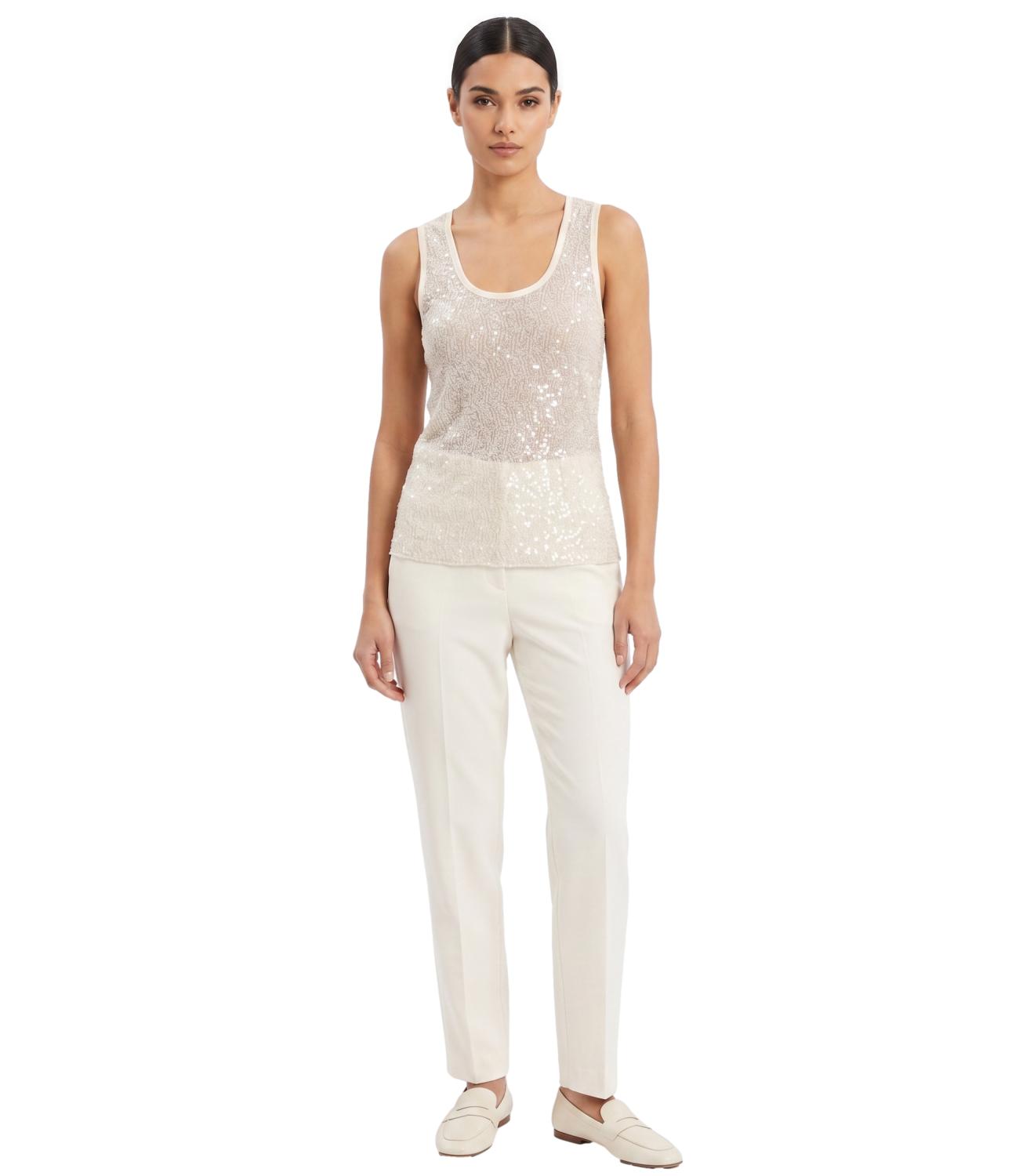 Canotta Susy Mix C109 Donna - Crema