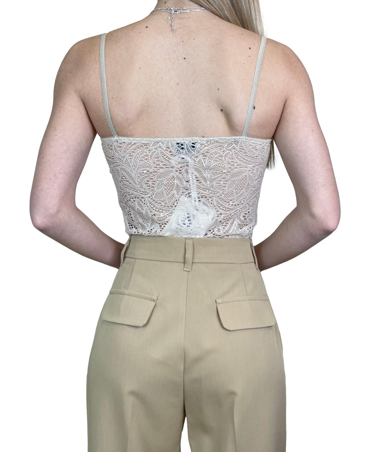 Susy Mix Body Pizzo Nude Donna