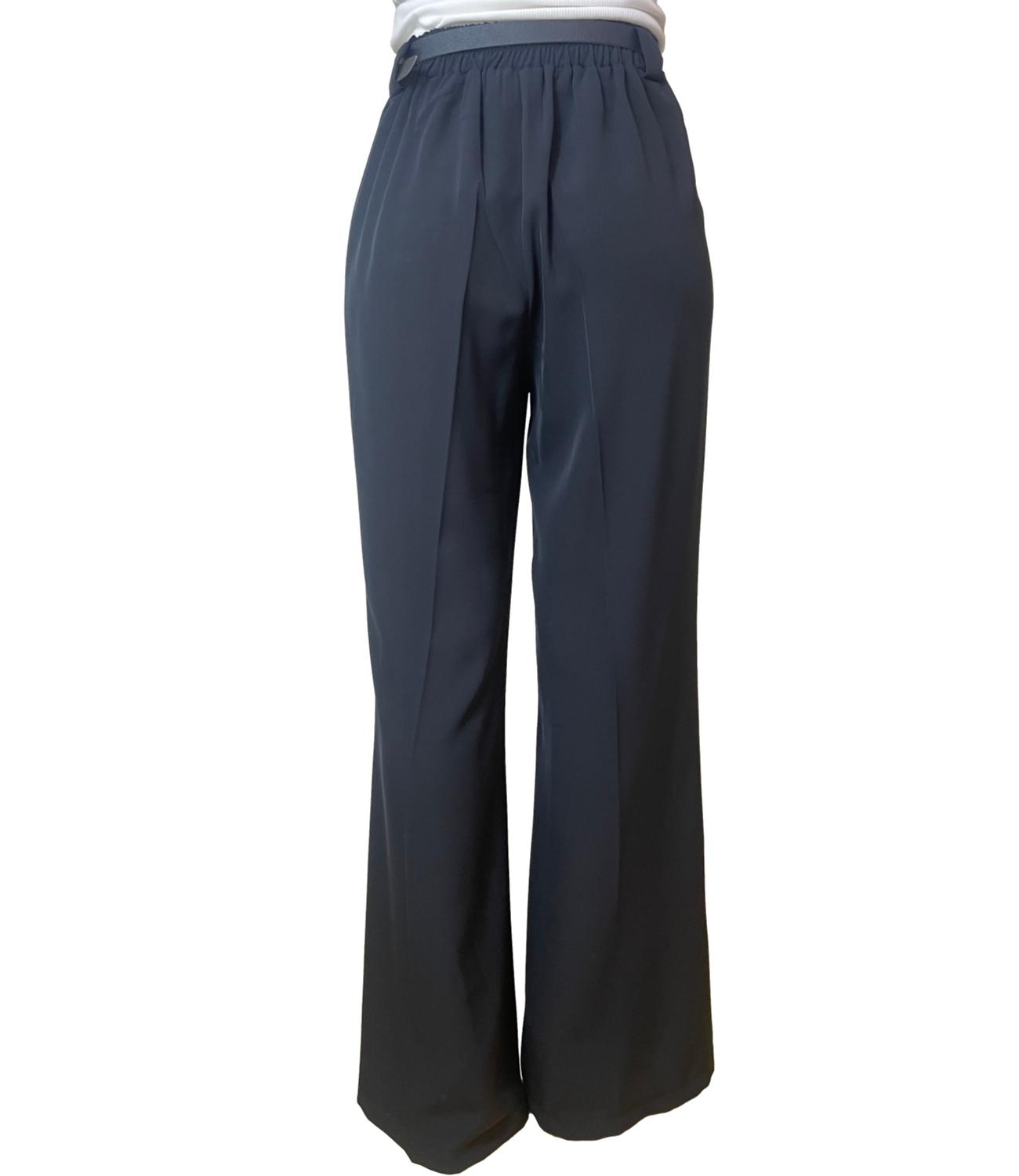 Susy Mix Pantalone Fluido Nero Donna
