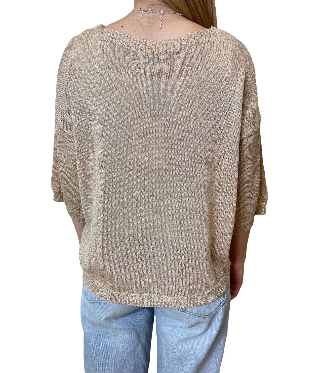 Susy Mix Maglia Oro Donna