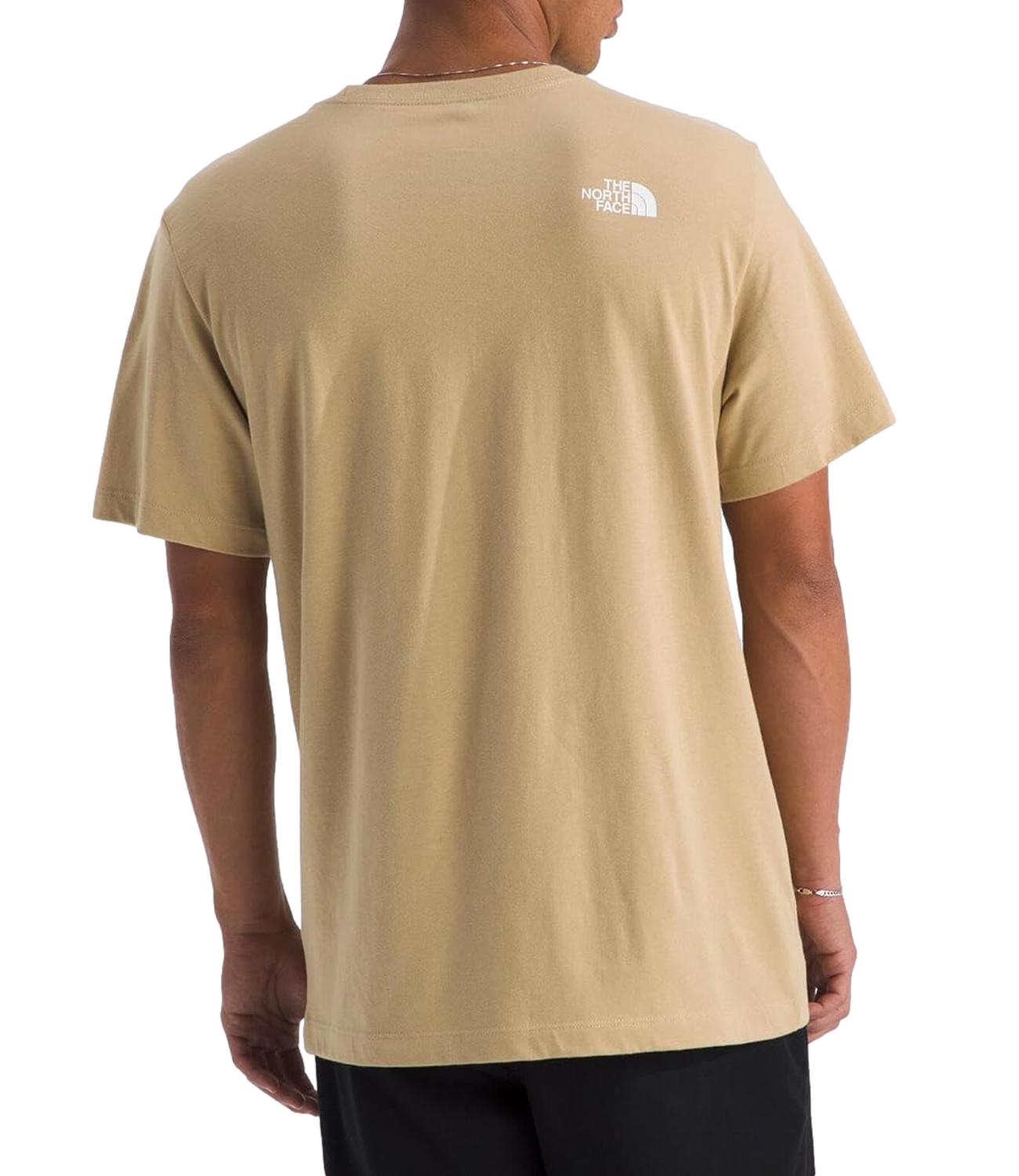 T-Shirt The North Face NF0A8B6J Uomo - Khaki Stone