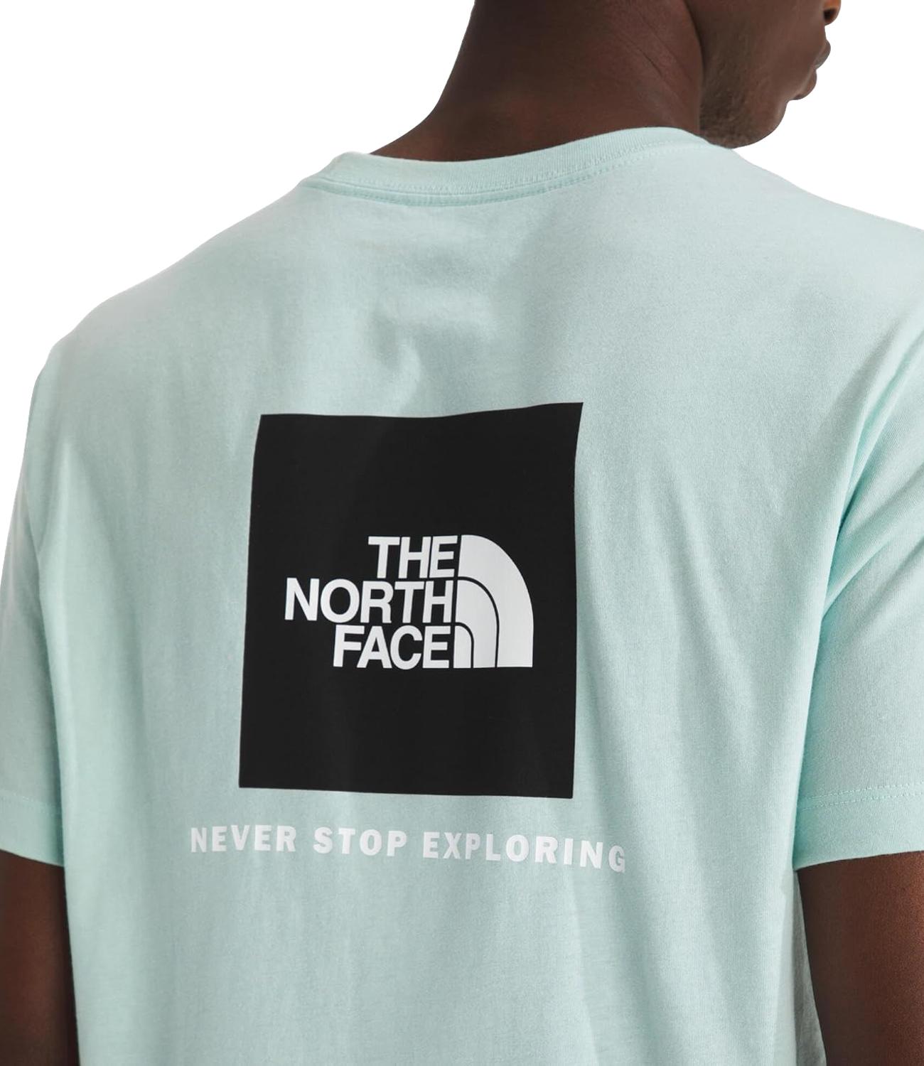 T-Shirt The North Face NF0A8B6K Uomo - Steelbl/grifngr
