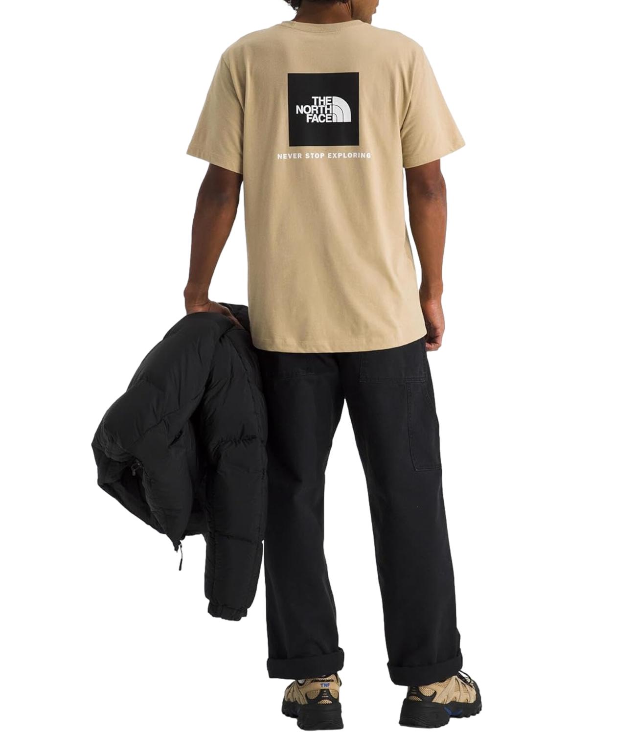 T-Shirt The North Face NF0A8B6K Uomo - Khaki Stone