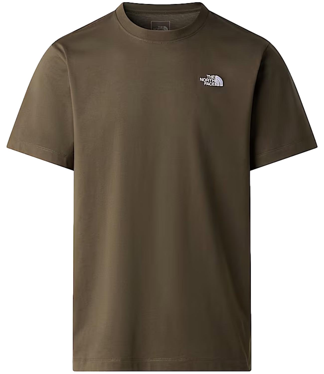 T-Shirt The North Face NF0A8CZ2 Uomo - New Taupe Green