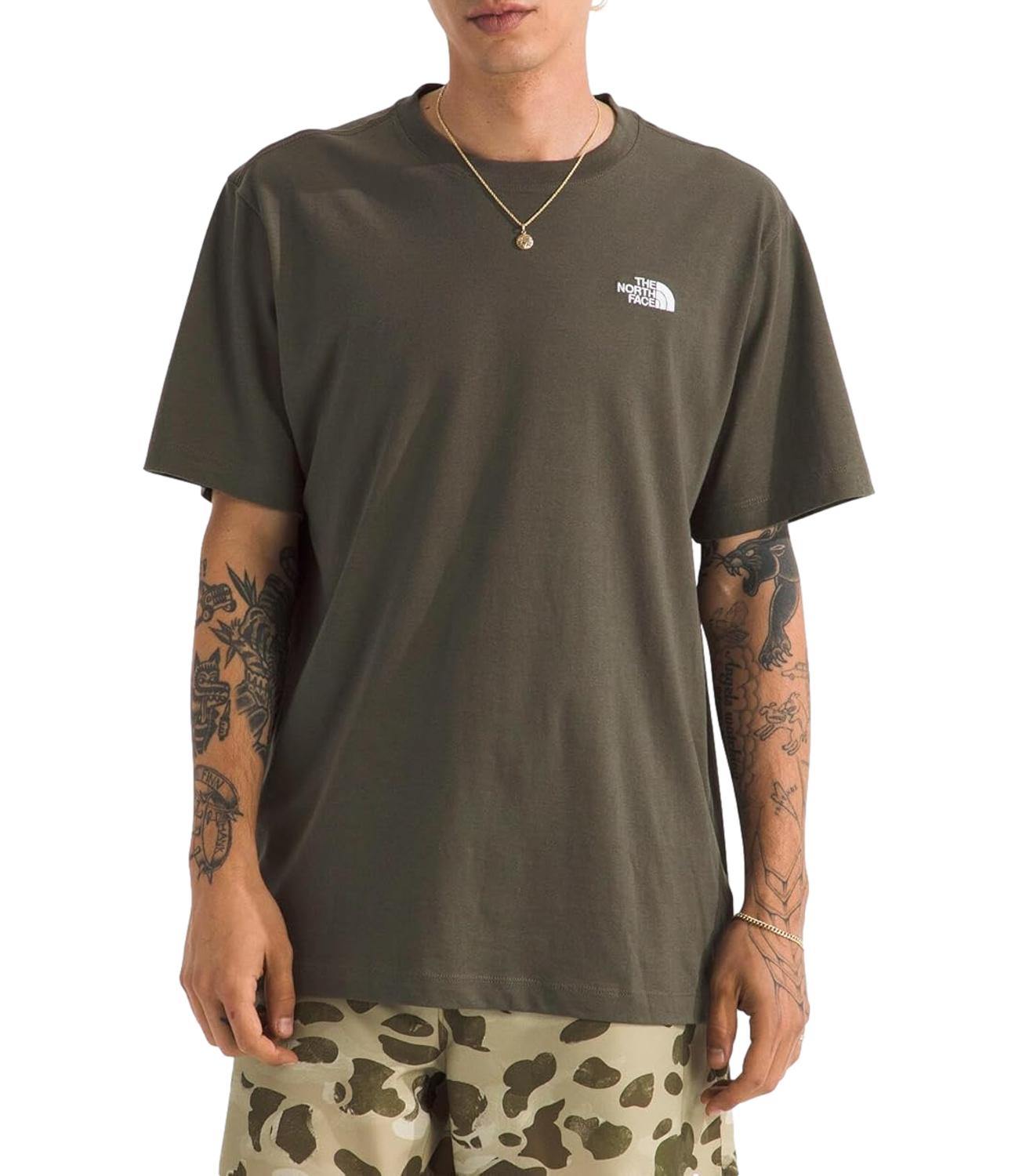 T-Shirt The North Face NF0A8CZ2 Uomo - New Taupe Green