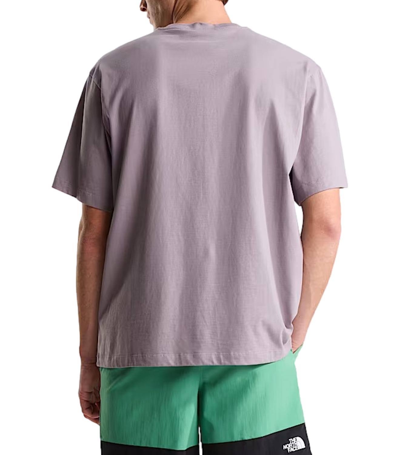 T-Shirt The North Face NF0A8EVW Uomo - Transcendent Grey