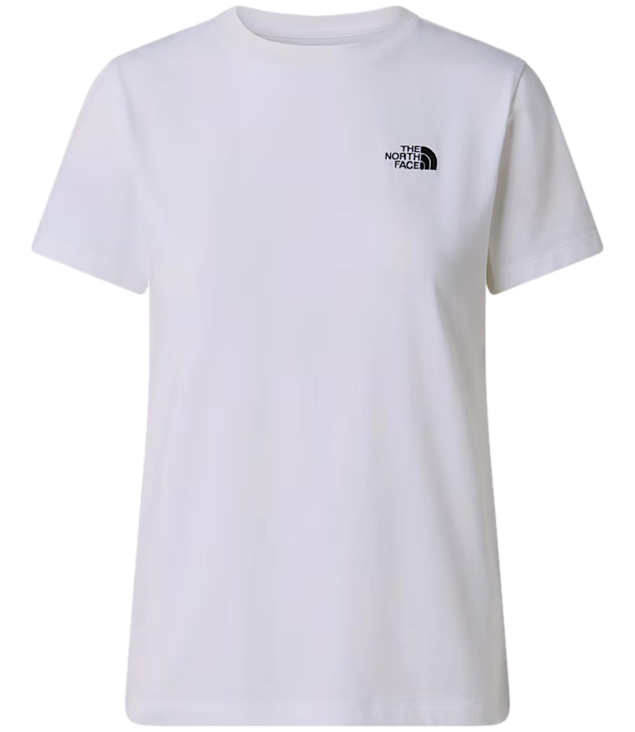 T-Shirt The North Face NF0A8FX7FN4 Donna - Tnf White