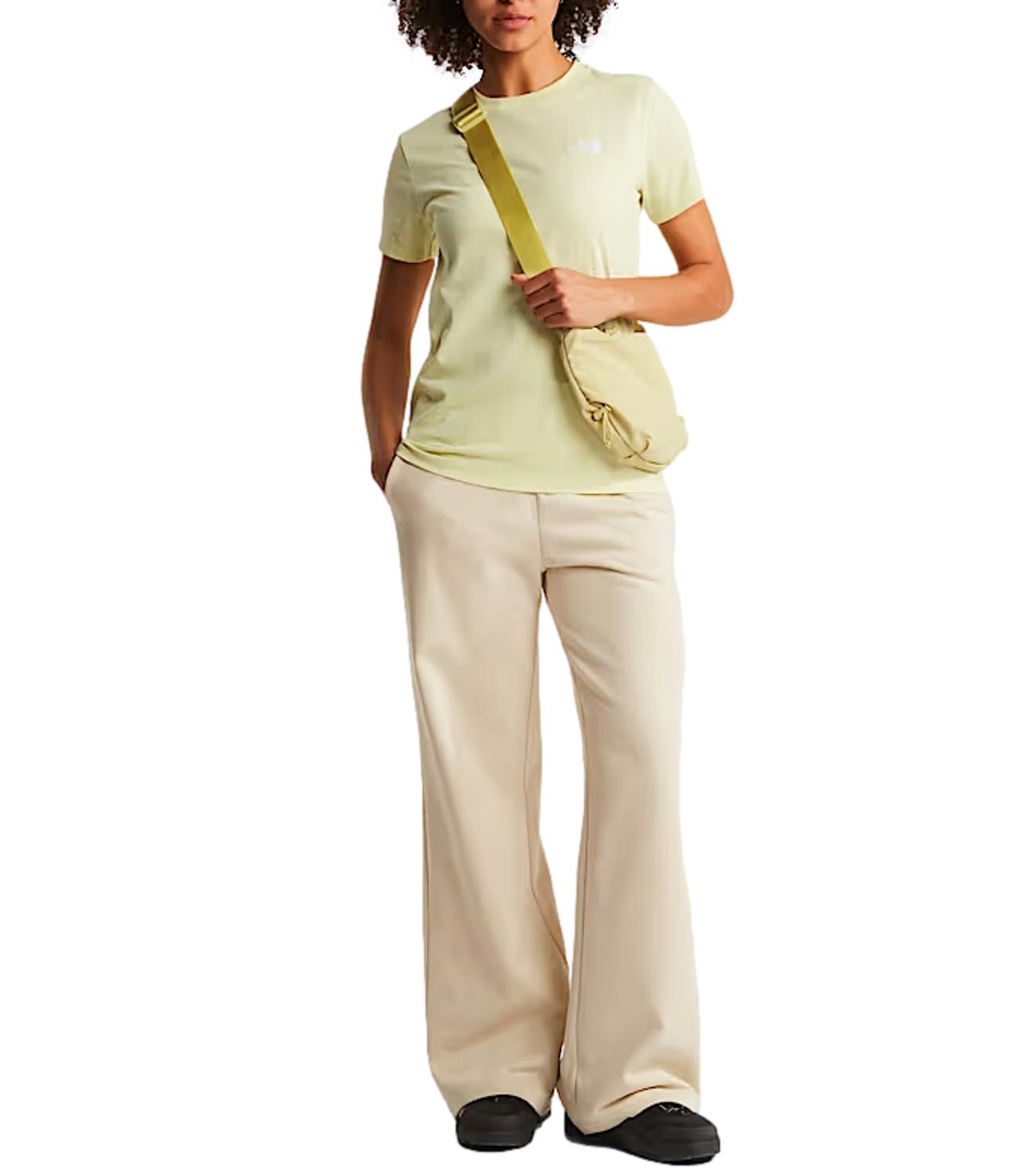 T-Shirt The North Face NF0A8FX7G60 Donna - Lemon Mist
